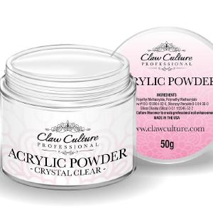 50g Crystal Clear Acrylic Powder Claw Culture Discount Footaction