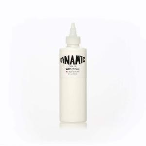 Dynamic White Tattoo Ink - 8oz. Bottle Discount Authentic