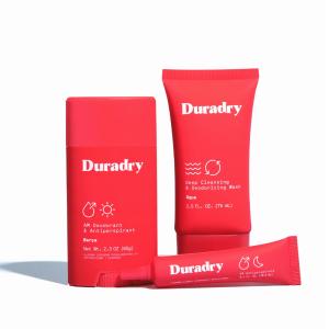 Duradry 3-Step Protection System - AM Deodorant, PM Antiperspirant Gel, Deep Cleansing & Deodorizing Body Wash, Prescription Strength, Excessive Sweating, Hyperhidrosis, Block Sweat & Odor - Bara Collections Cheap Pice