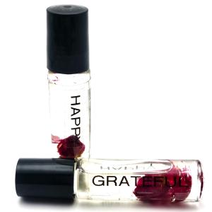 Affirmation Roll-On Perfume; GRATEFUL & HAPPY Discounts