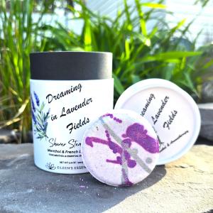"Dreaming in Lavender Fields" Shower Steamers; French Lavender & Menthol With Mastercard