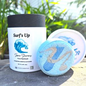 "Surf's Up" Shower Steamers; Pure Patchouli & Menthol Find Great For Sale