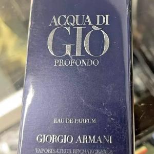 Acqua Di Gio PROFONDO by Giorgio Armani 1 oz 30 ml EDP Spray Men New Sealed Box Discount Fast Delivery