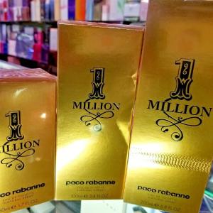 1 One Million Paco Rabanne 1.7 3.4 6.8oz 50 100 200 ml TST Toilette Spray Men SEALED Authentic For Sale