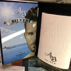 Ab Spirit Silver by Lomani EDT Eau de Toilette Spray 3.4 oz 100 ml for Men * NEW New Styles Cheap Pice