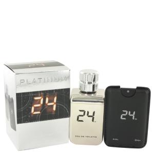 24 Platinum The Fragrance By Scentstory Eau De Toilette Spray   0.8 Oz Mini Pocket Spray 3.4 Oz Clearance Visit New