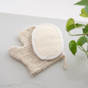 100% Natural Exfoliating Loofah Pad Body Scrubber  Ultra Thick Loufa Bath Sponge Discounts Cheap Pice