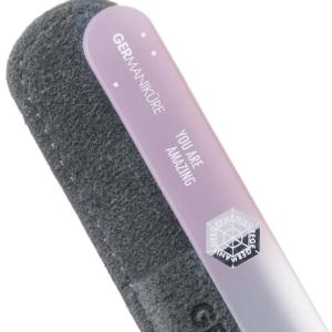 "You Are Amazing" Germanikure Mantra Nail File and Leather Sleeve Quality Free Shipping Outlet