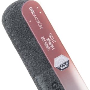 "Collect Moments Not Things" Germanikure Mantra Nail File and Sleeve Get Authentic Cheap Pice