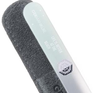 "Life Is Better At The Beach" Germanikure Mantra Nail File and Leather Sleeve Visit New For Sale