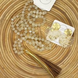 Opaque and Gold Specks Gift Set Genuine For Sale