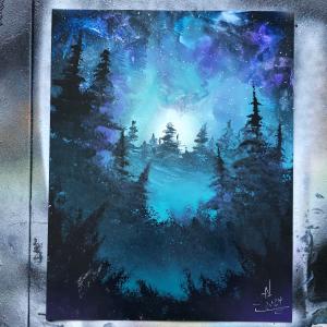 Woods in the Twilight Free Shipping Inexpensive