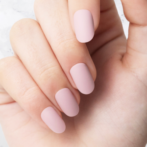 Salmon - Oval Sustainable Nails Outlet Shop