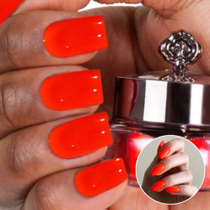 Vibrant Orange - Matte Nail Powder Buy Cheap Footlocker