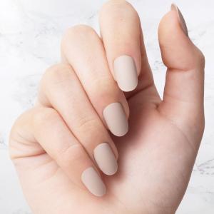 Taupe - Oval Sustainable Nails Online Online Free Shipping