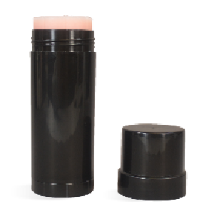 2oz Black Twist-Up Tube Outlet With Credit Card