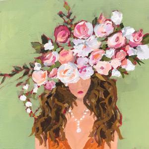 0422:  Floral Headdress In China Online