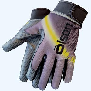 *NEW* Friction Unisex Curling Gloves Grey/Lemon Lime Deals Cheap Online