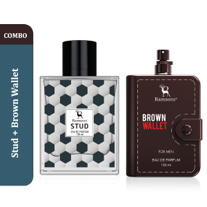 Stud & Brown Wallet 100ML Parfum Combo Pack Sale Low Pice Fee Shipping