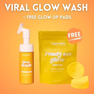 Glow Up Wash   FREE Glow Up Pads Buy Cheap Excellent