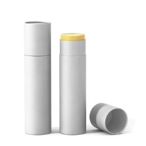 0.3 oz Push-Up Paper Tube - White Outlet Excellent