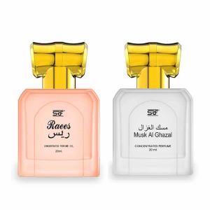 SRF Raees & Musk Al Ghazal 20ML Concentrated Perfume Oil Combo Pack Cheap Order