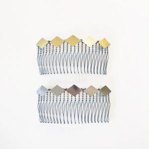 "Argyle" Hair Combs (2 sizes) Free Shipping Classic