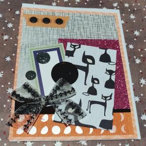 Purple Glitter Black Cat Hot Sale Online