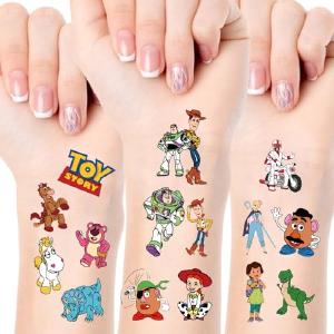 40 Pcs Toy Inspired Story Temporary Tattoos - 2x2 Inch Pre-Cut Designs for Birthday Party Favors, Supplies, Decoration, Kids' Gifts, and School Rewards Visit Cheap Pice