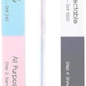 4 Way Finger Nail File and Buffer, Emery Boards for Natural Nails, 4 Fingernail Files in 1, Professional Filer Board and Shiners, 7 Inches Long, Salon Supplies Buffers Shine Kit, 12 Pack Discount Online