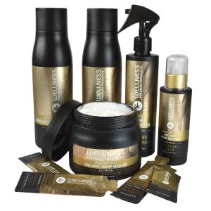 Zestaw Wellness Wellplex Szampon   Odywka   Maska   Serum Outlet Cheap Pice