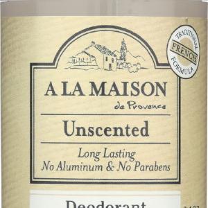 A LA MAISON DE PROVENCE: Deodorant Unscented 2.4 oz Cheap Fashion Style