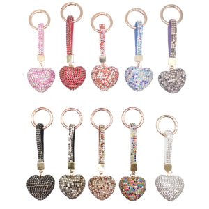 3D Bling Heart Charm Outlet Low Pice
