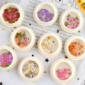 3D Ultra Thin Wood Pulp Flower Colorful Mixed Flowers Leaves Flakes High Quality Cheap Pice