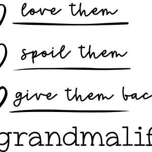 #GrandmaLife Print Free Shipping Real