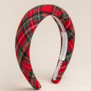 THE RED TARTAN HEADBAND Sale 2025