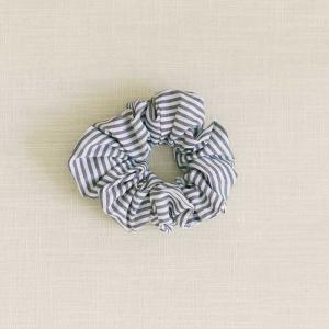 THE NAVY BLUE STRIPE SCRUNCHIE Lowest Pice