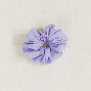 THE LILAC LINEN SCRUNCHIE Discount Pay With Paypal