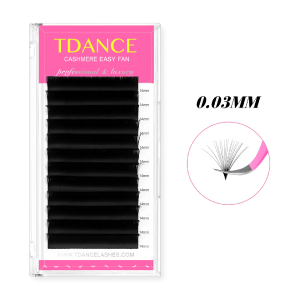 0.03MM Cashmere Easy Fan Mega Volume Eyelash Extensions 2025 Unisex Online