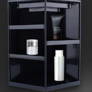 1Pcs Style 360-degree Makeup Organizer Box Brush Holder Jewelry Organizer Case Makeup Cosmetic Storage Box Free Shipping Very Cheap
