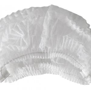 ( PACKS) 21" FABRIC BOUFFANT CAP HEAD GEAR  - WHITE - SAFE-100 PCS PER PACK (10X100PCS PER CASE) - 1000CT (#147) New Arrival Cheap Online