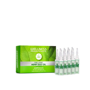 WELLNESS PREMIUM PRODUCTS Hemp Seed Intensive Ampoule Set Outlet Low Shipping Fee