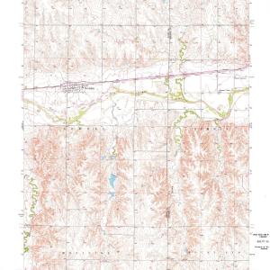 1953 Woodston, KS - Kansas - USGS Topographic Map v2 Outlet Official Site