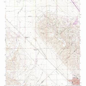 1954 Avenal, CA - California - USGS Topographic Map Clearance With Credit Card