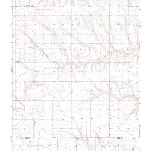 1969 Mc Allaster, KS - Kansas - USGS Topographic Map v2 Outlet For Nice