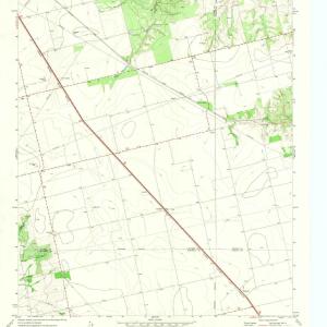 1969 Inadale, TX - Texas - USGS Topographic Map v2 Sale 2025