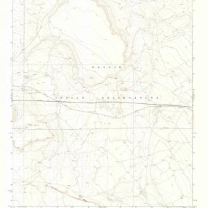 1969 Grand Falls, AZ - Arizona - USGS Topographic Map v2 Collections For Sale