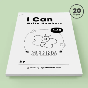 [Spring Math] Tracing numbers 1-10 worksheets MiniBook For Nice Cheap Online