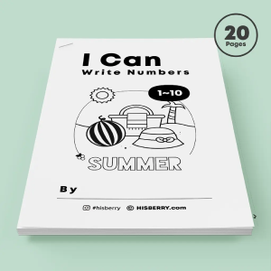 [Summer Math] Tracing numbers 1-10 worksheets MiniBook Buy Cheap Explore