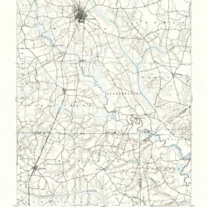 1904 Wilson, NC  - North Carolina - USGS Topographic Map Cheap Sale Amazon